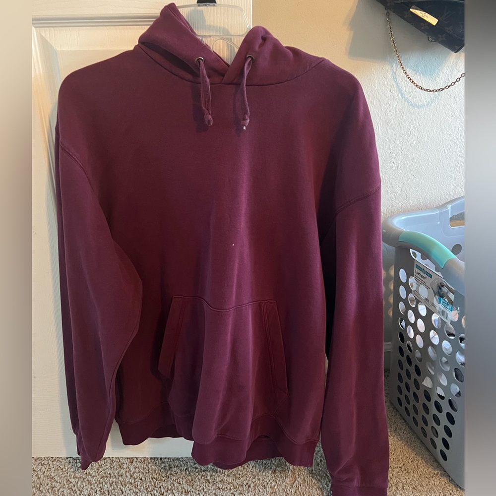 Maroon hoodie
